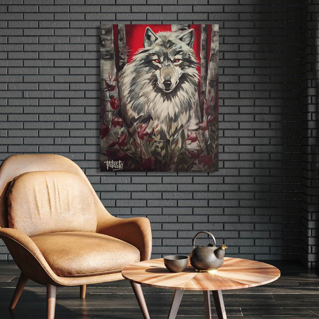 Wolf - Todd Laslo Collection - Gallery Wrapped Canvas