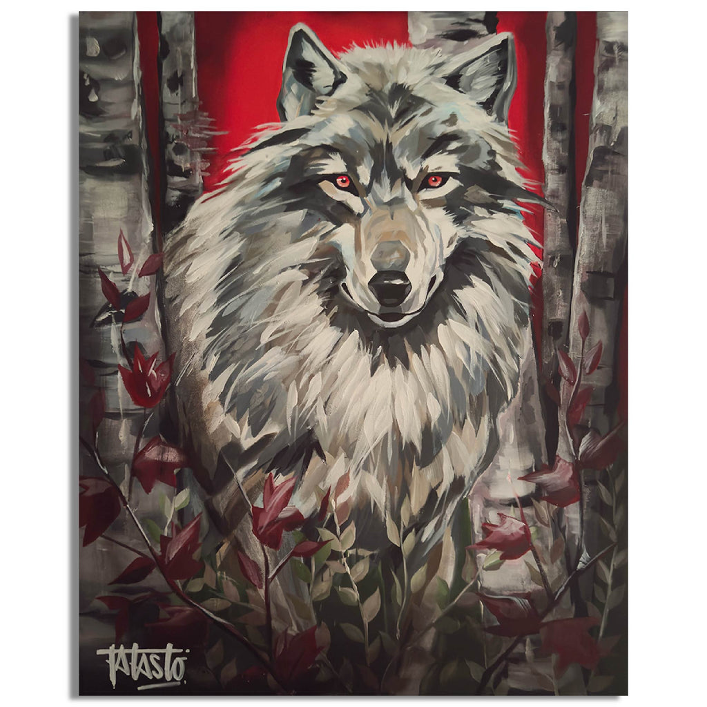Wolf - Todd Laslo Collection - Gallery Wrapped Canvas