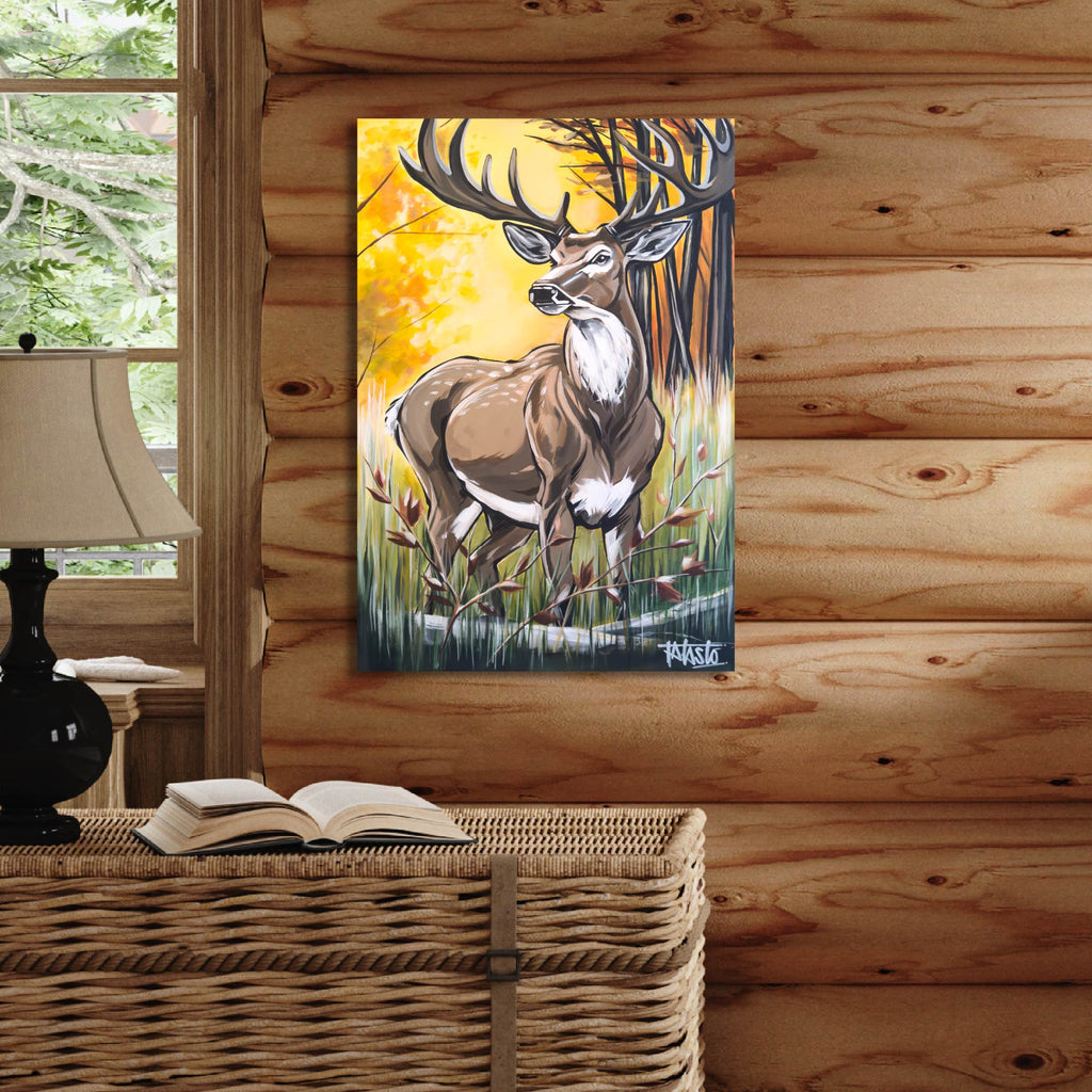 Deer - Todd Laslo Collection - Gallery Wrapped Canvas