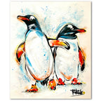 Penguins - Gallery Wrapped Canvas - Todd Laslo Collection