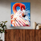 Flamingo - Gallery Wrapped Canvas - Todd Laslo Collection