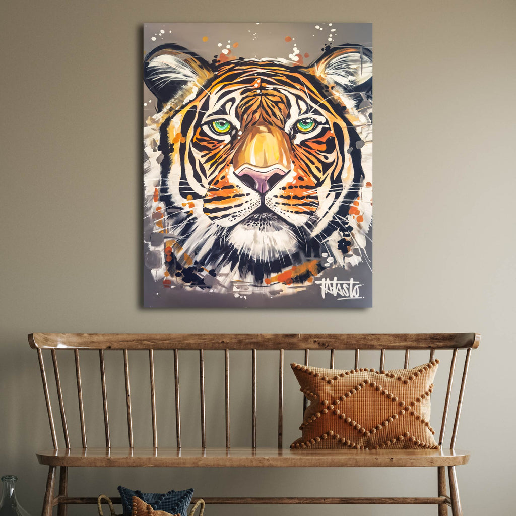 Tiger - Gallery Wrapped Canvas - Todd Laslo Collection
