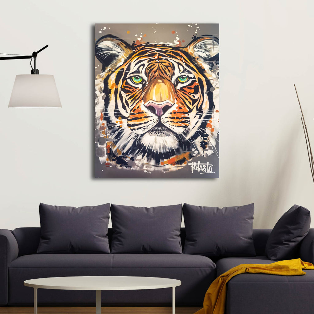 Tiger - Gallery Wrapped Canvas - Todd Laslo Collection