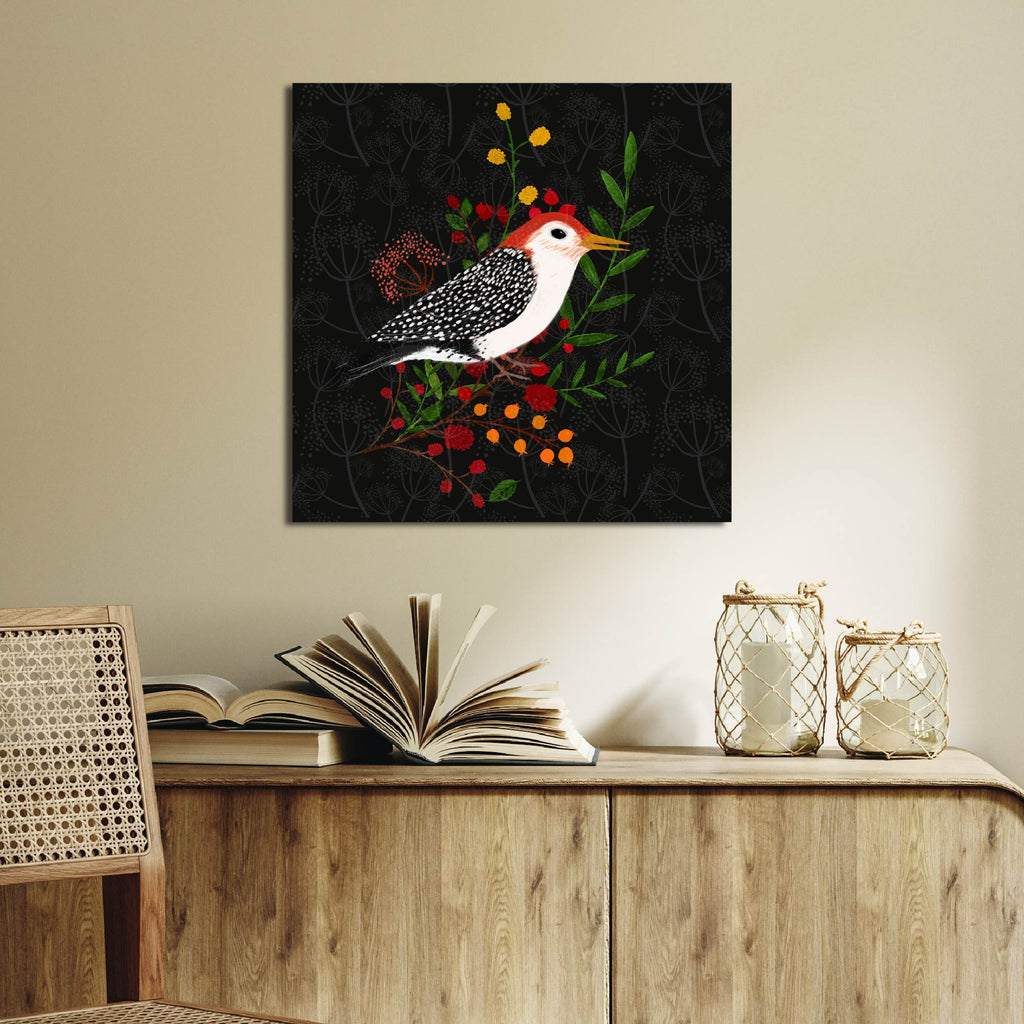 Woodpecker - Gallery Wrapped Canvas - Michelle Ingari Collection