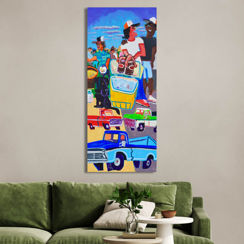 Fish Fry - Gallery Wrapped Canvas - Steve Spencer Collection