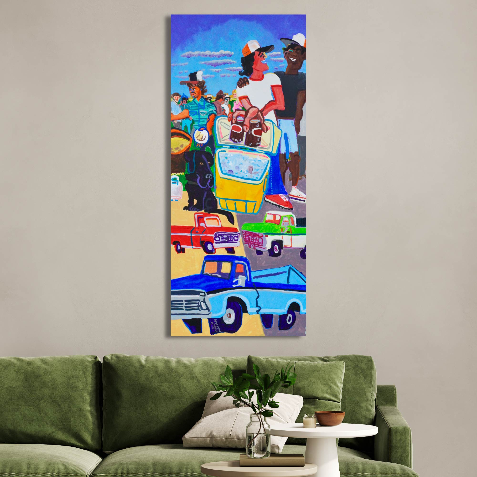 Fish Fry - Gallery Wrapped Canvas - Steve Spencer Collection