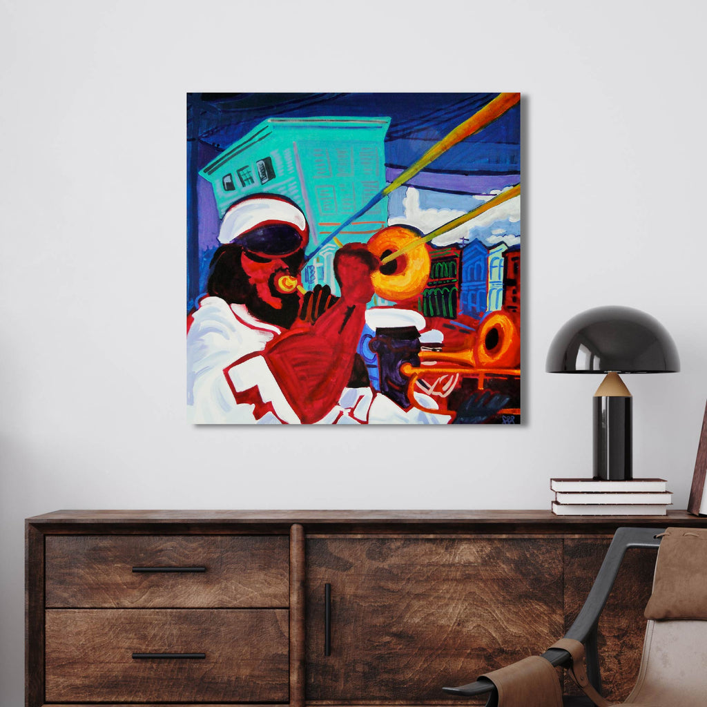 Bones on the March - Gallery Wrapped Canvas - Steve Spencer Collection