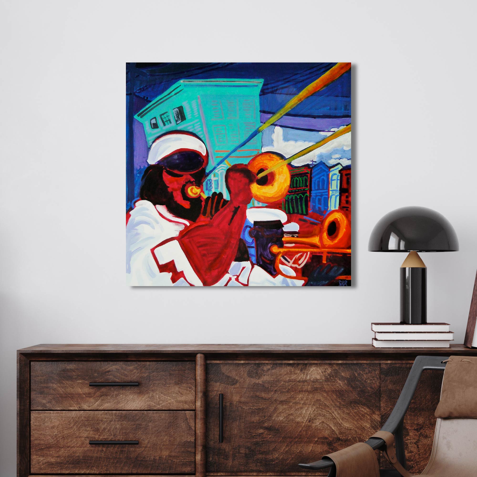 Bones on the March - Gallery Wrapped Canvas - Steve Spencer Collection