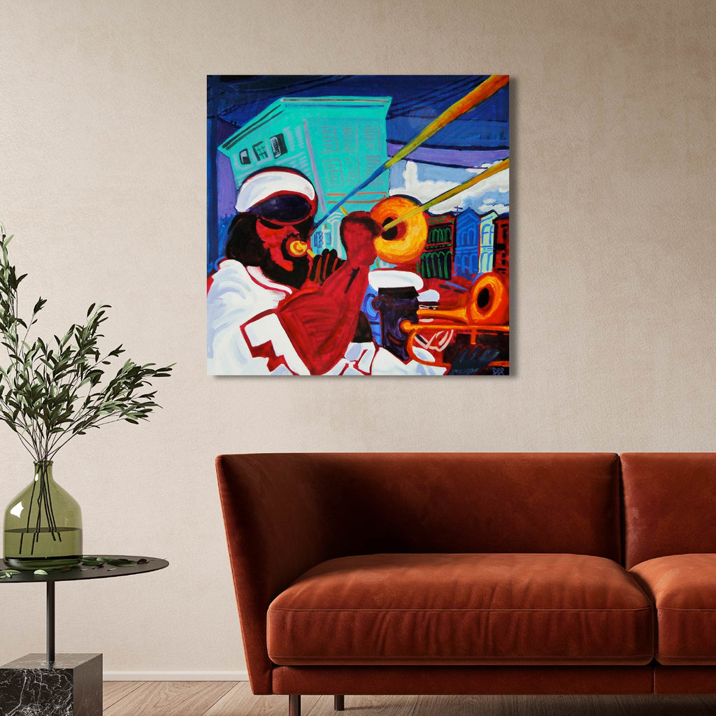 Bones on the March - Gallery Wrapped Canvas - Steve Spencer Collection