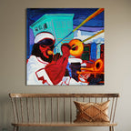 Bones on the March - Gallery Wrapped Canvas - Steve Spencer Collection