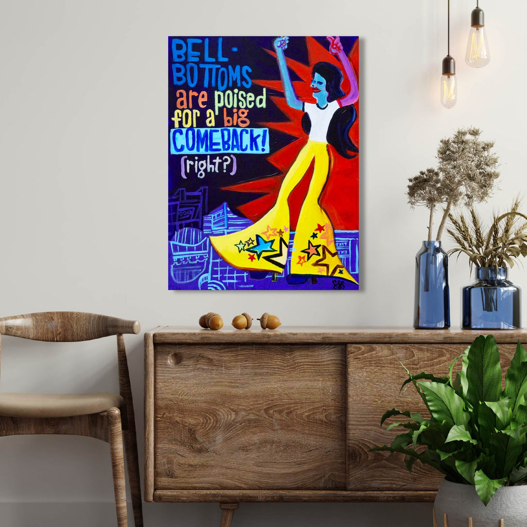 Bell Bottoms - Gallery Wrapped Canvas - Steve Spencer Collection