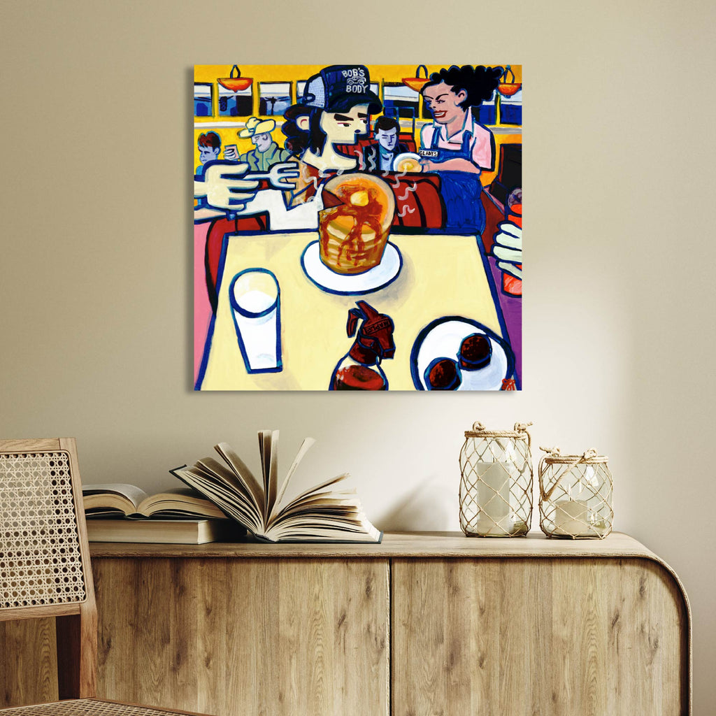 Pancakes - Gallery Wrapped Canvas - Steve Spencer Collection