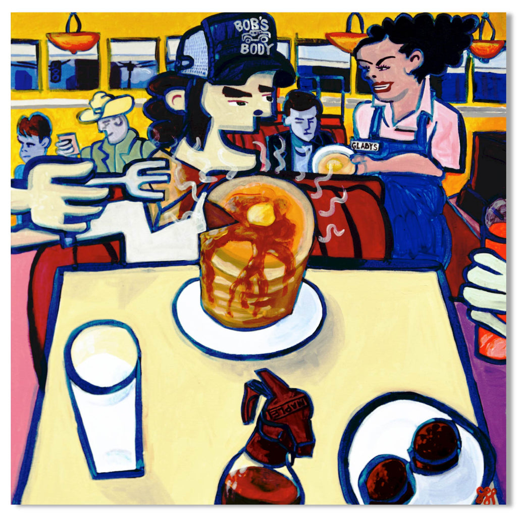 Pancakes - Gallery Wrapped Canvas - Steve Spencer Collection