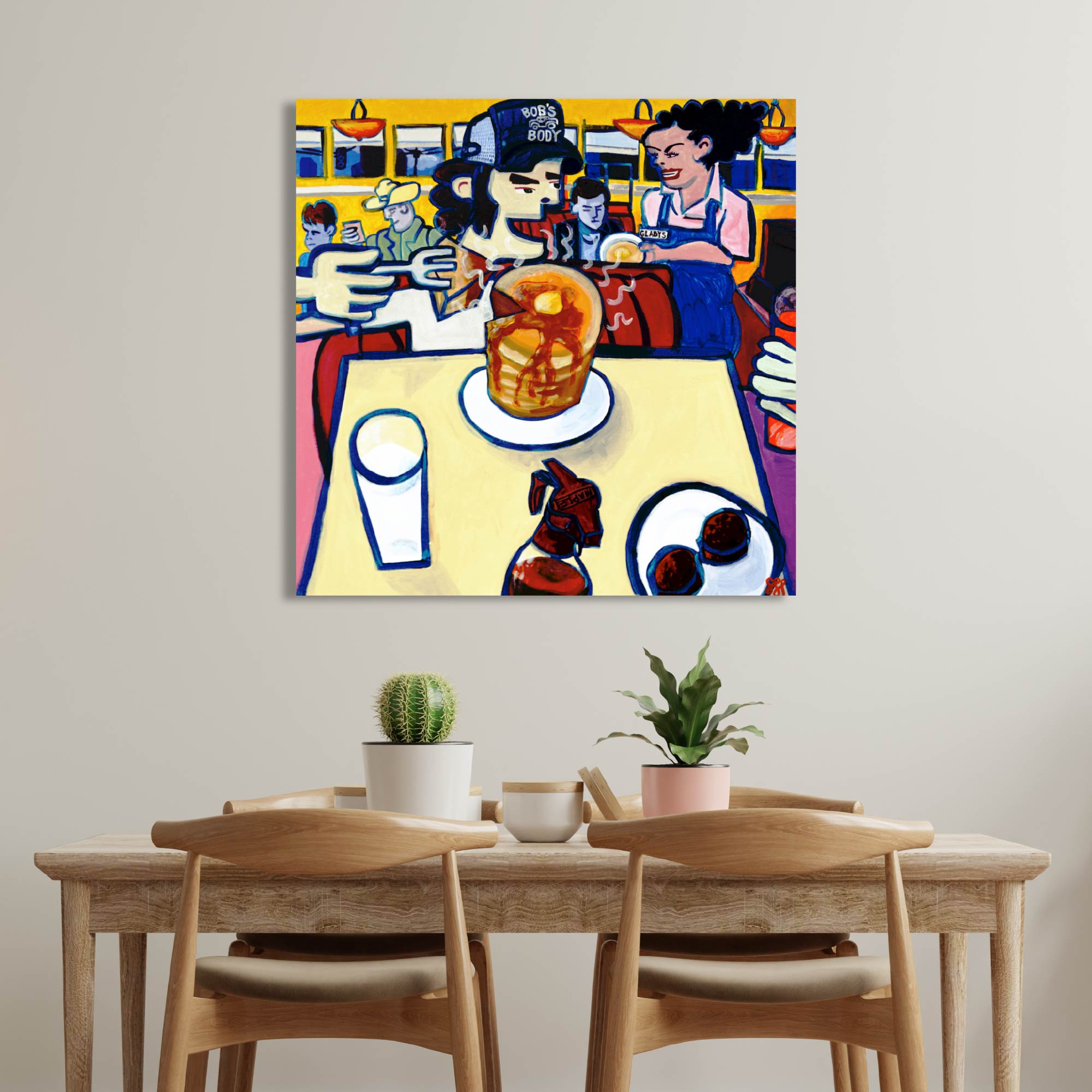 Pancakes - Gallery Wrapped Canvas - Steve Spencer Collection
