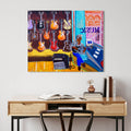 Music Store - Gallery Wrapped Canvas - Steve Spencer Collection