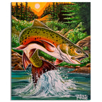 Trout River - Todd Laslo Collection - Gallery Wrapped Canvas