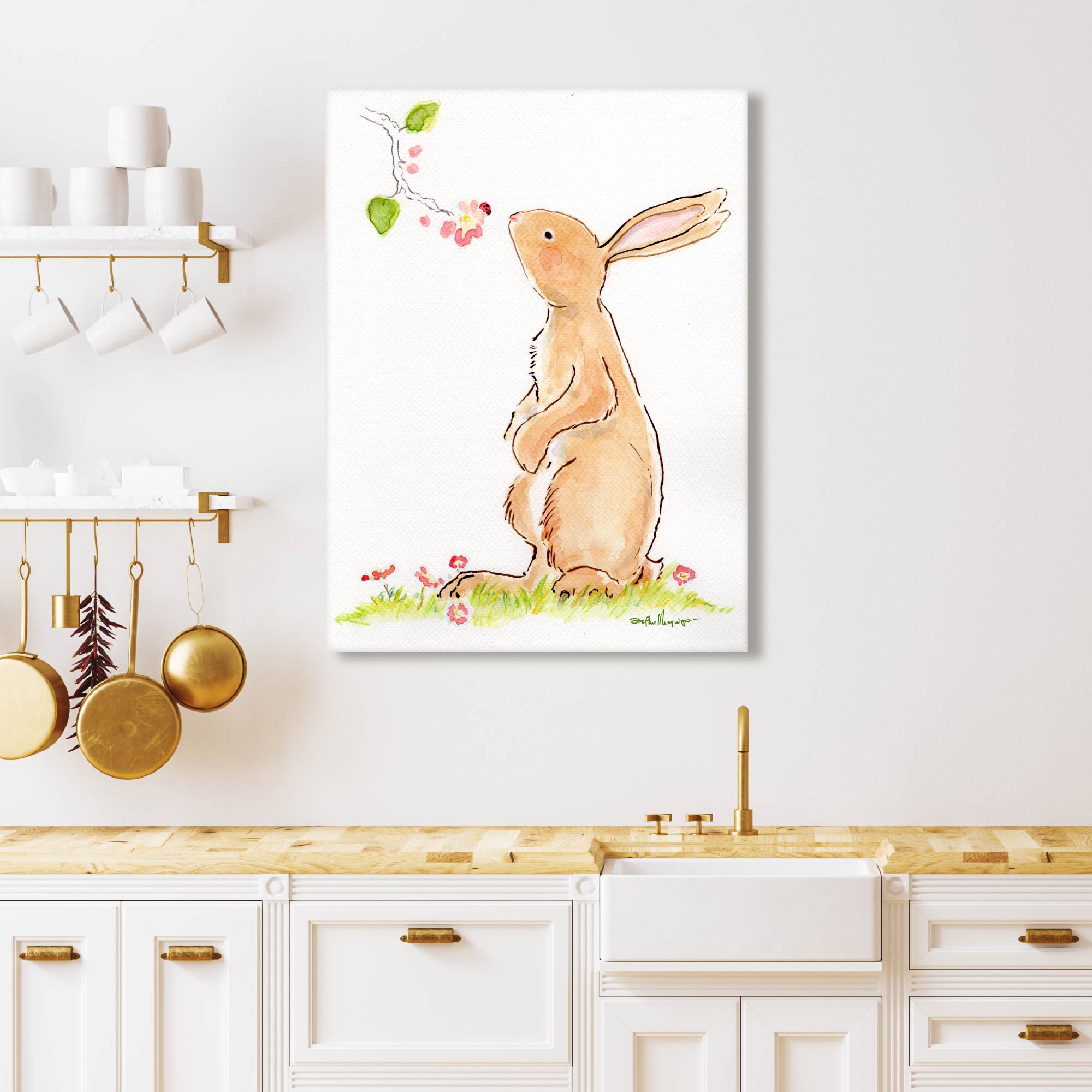 Studio Series - Bunny 4 - Gallery-Wrapped Canvas Wall Art