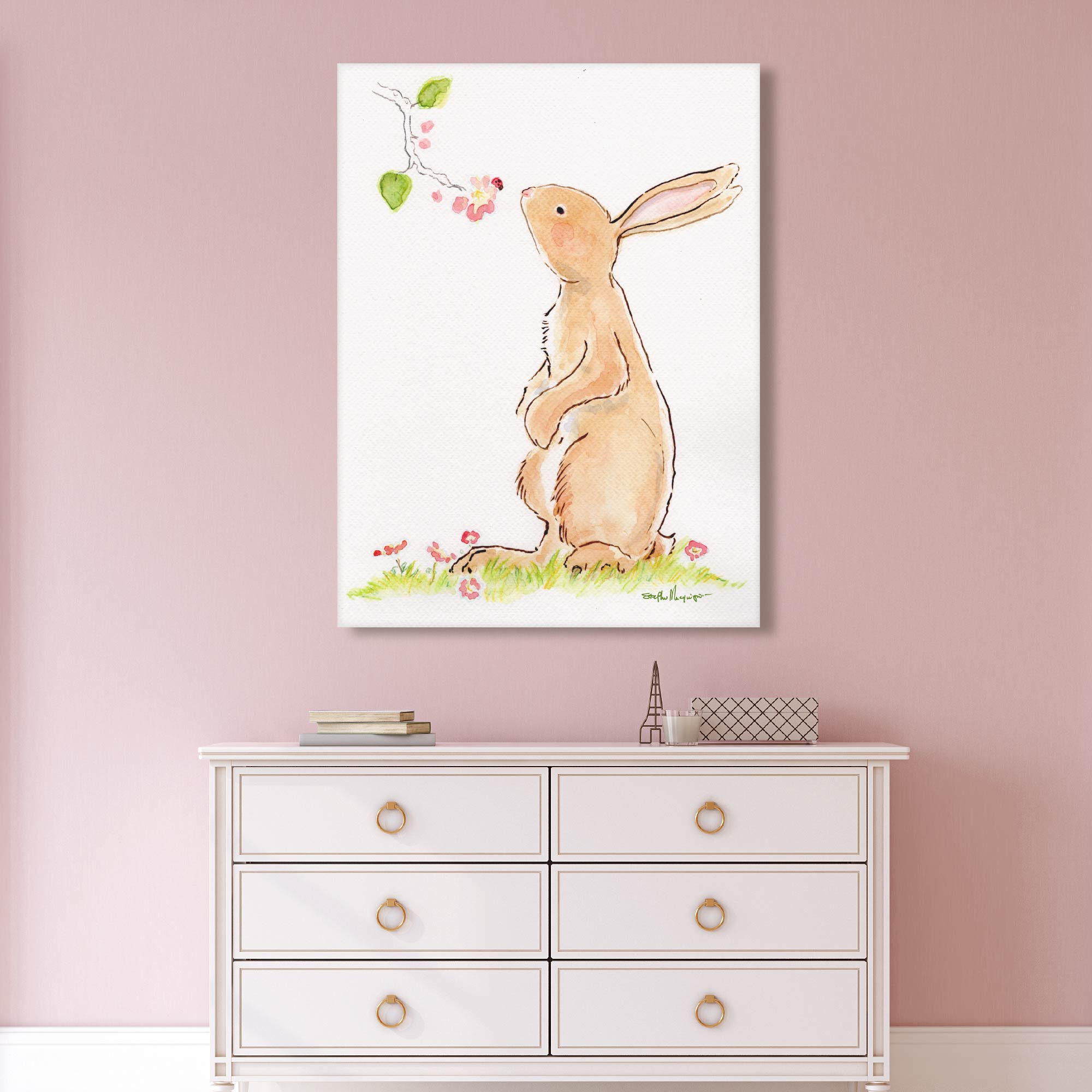 Studio Series - Bunny 4 - Gallery-Wrapped Canvas Wall Art