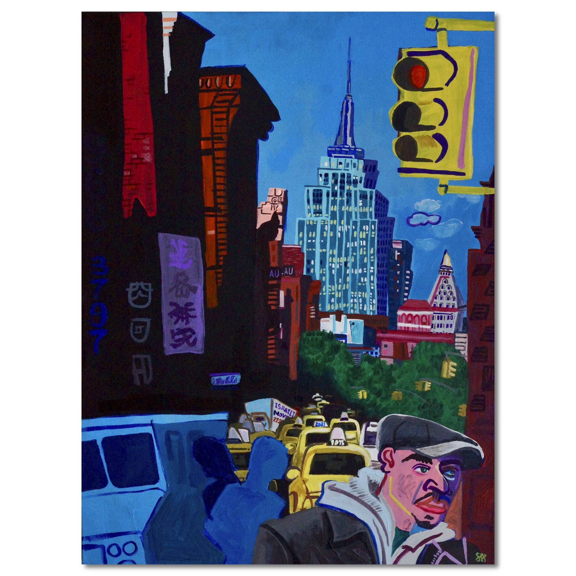 Studio Series - Bowery Shadows - Gallery-Wrapped Canvas Wall Art