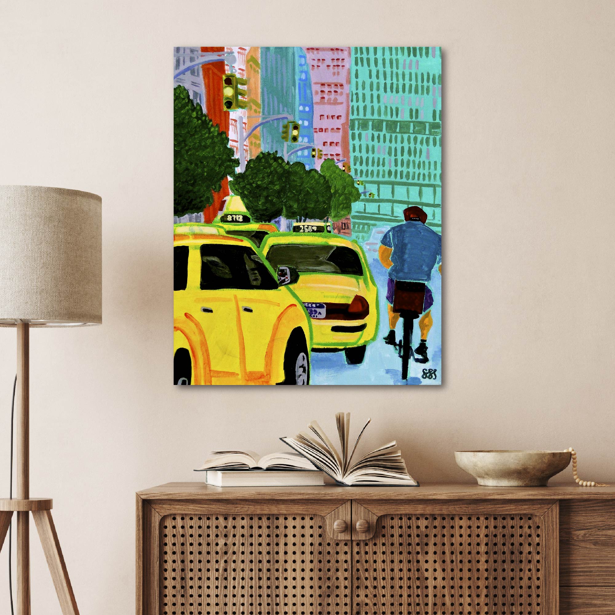 Studio Series - Park Ave Bike - Gallery-Wrapped Canvas Wall Art