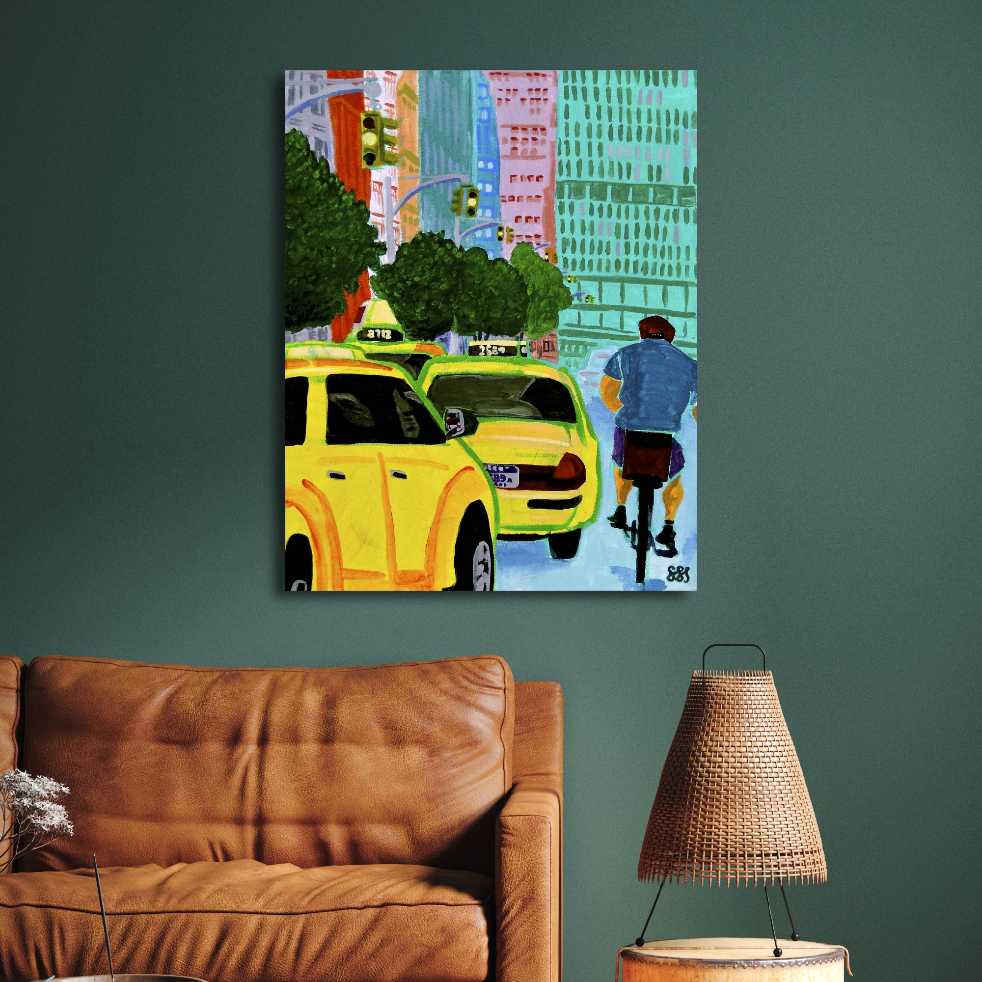 Studio Series - Park Ave Bike - Gallery-Wrapped Canvas Wall Art
