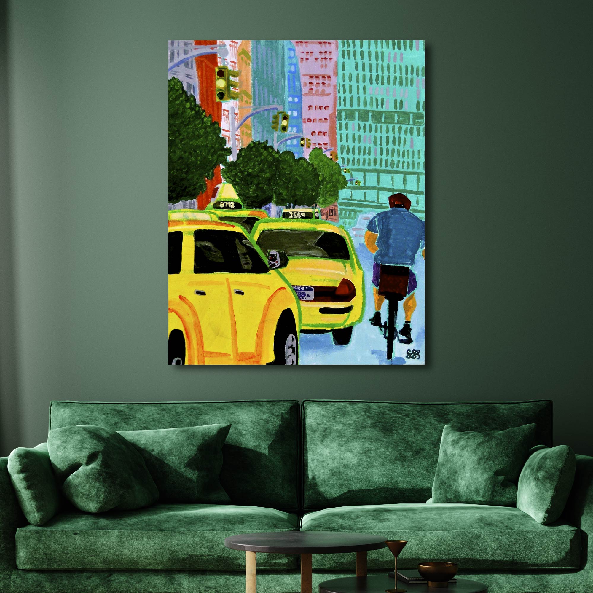 Studio Series - Park Ave Bike - Gallery-Wrapped Canvas Wall Art