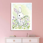 Bunny Gallery-Wrapped Canvas Wall Art