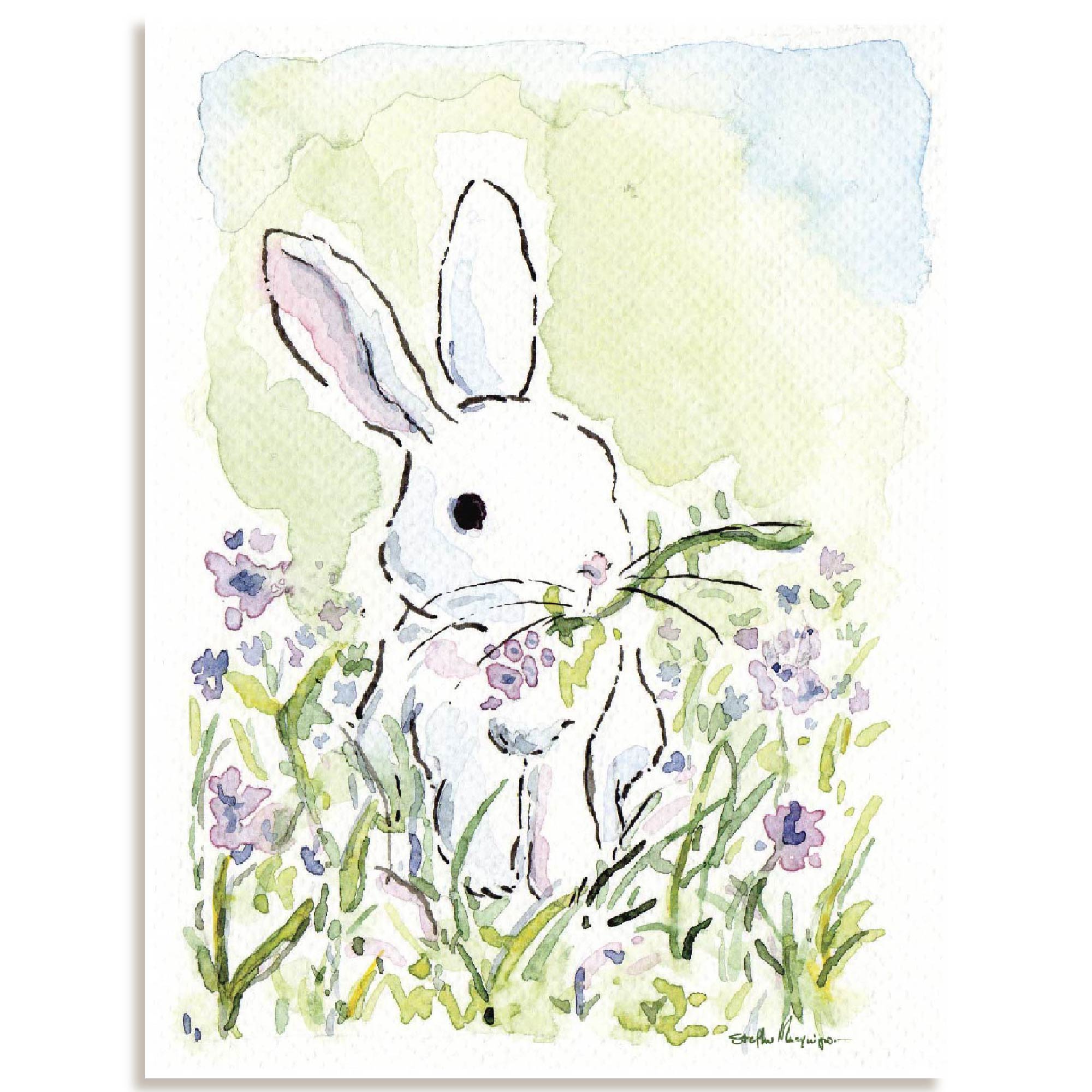 Bunny Gallery-Wrapped Canvas Wall Art