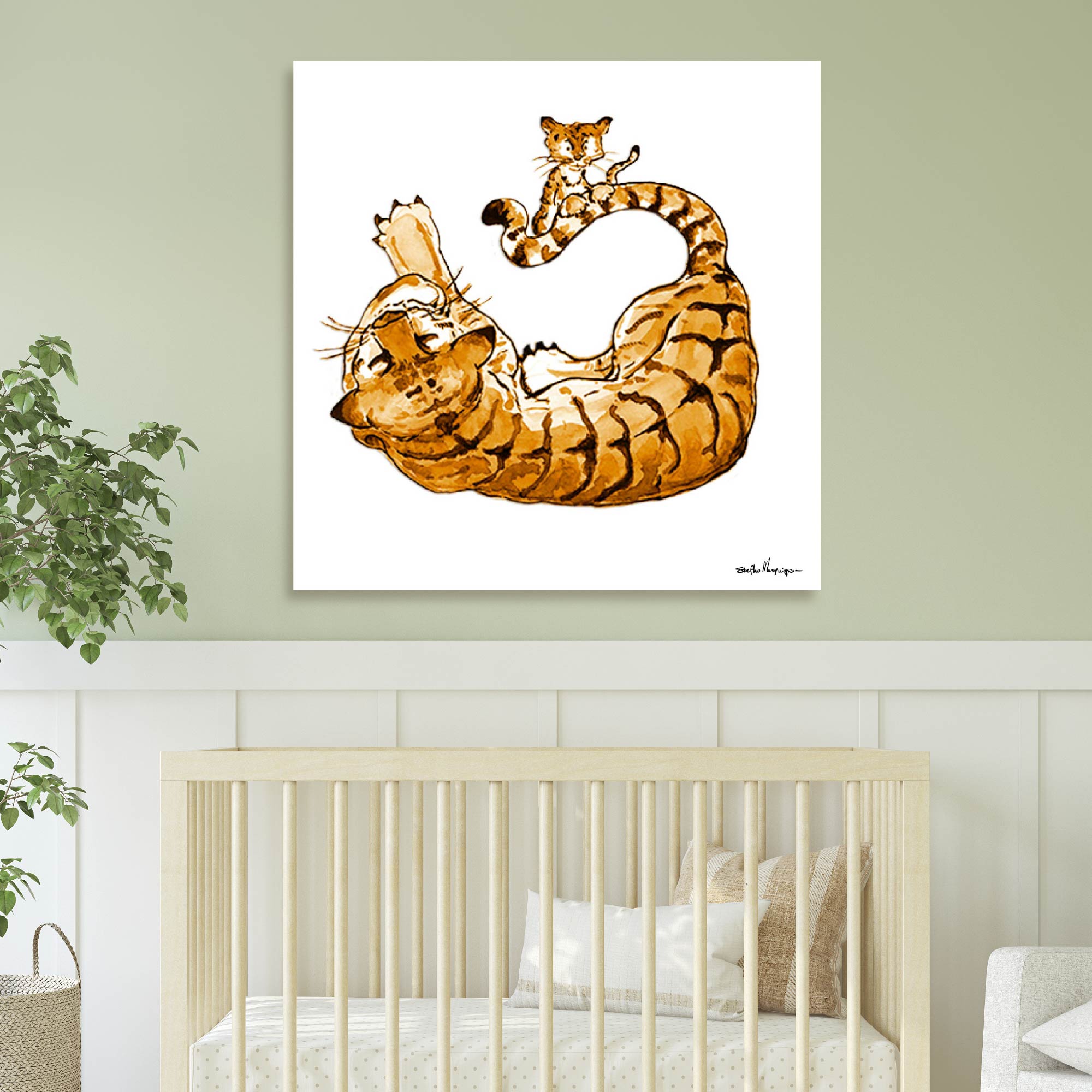 Studio Series - Catch! - Gallery Wrapped Canvas - Stephen Macquignon Collection
