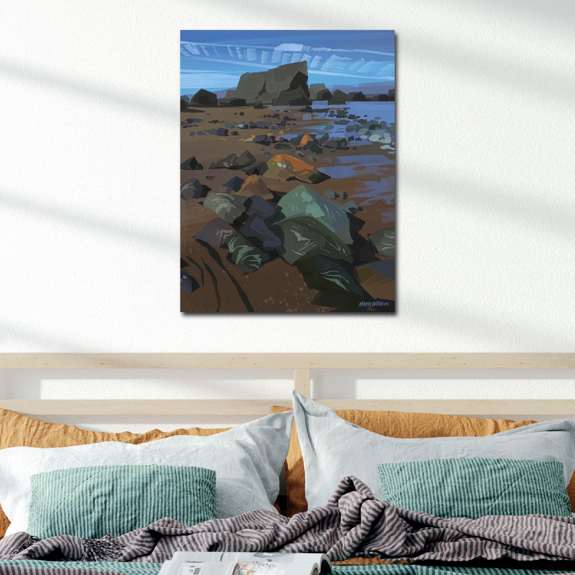 Studio Series - Rock Beach - Gallery-Wrapped Canvas Wall Art