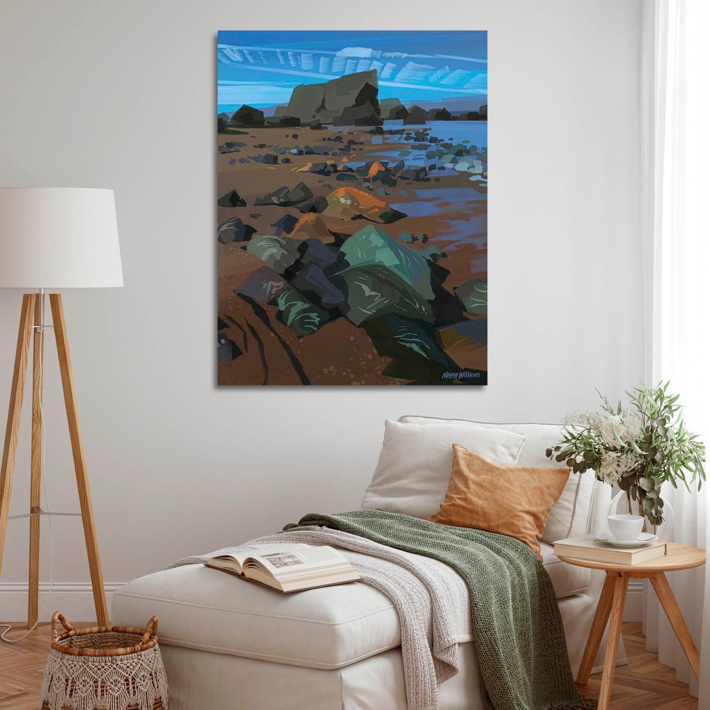 Studio Series - Rock Beach - Gallery-Wrapped Canvas Wall Art
