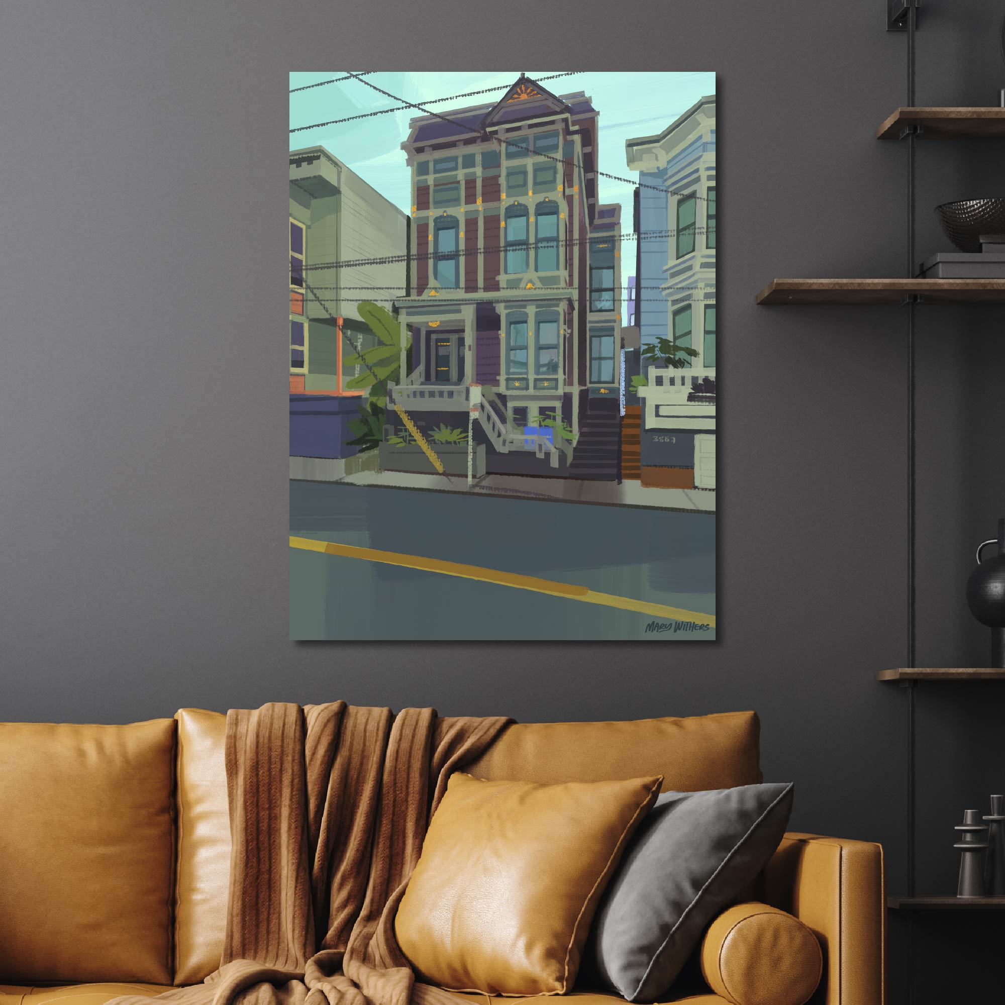 Studio Series - San Francisco House - Gallery-Wrapped Canvas Wall Art