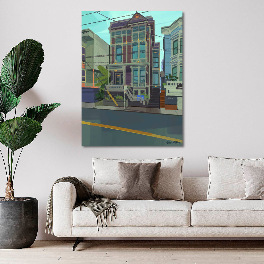Studio Series - San Francisco House - Gallery-Wrapped Canvas Wall Art