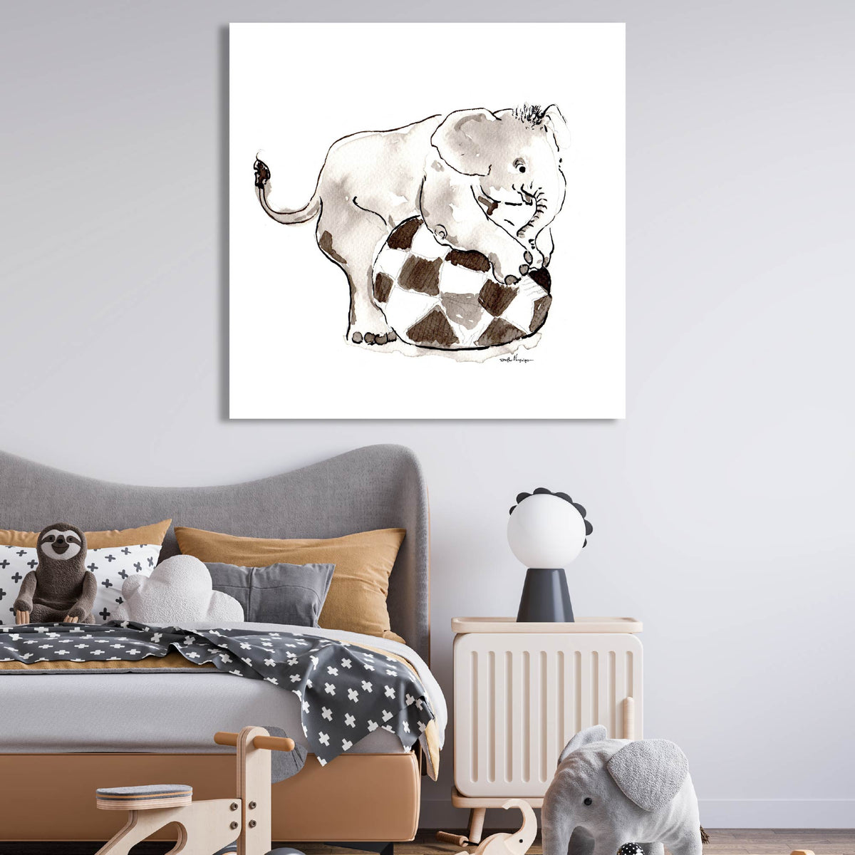 Bulky - Gallery Wrapped Canvas - Stephen Macquignon Collection