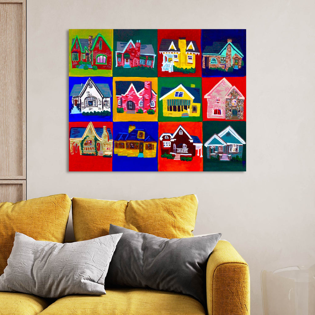 Neighborhood - Gallery Wrapped Canvas - Steve Spencer Collection