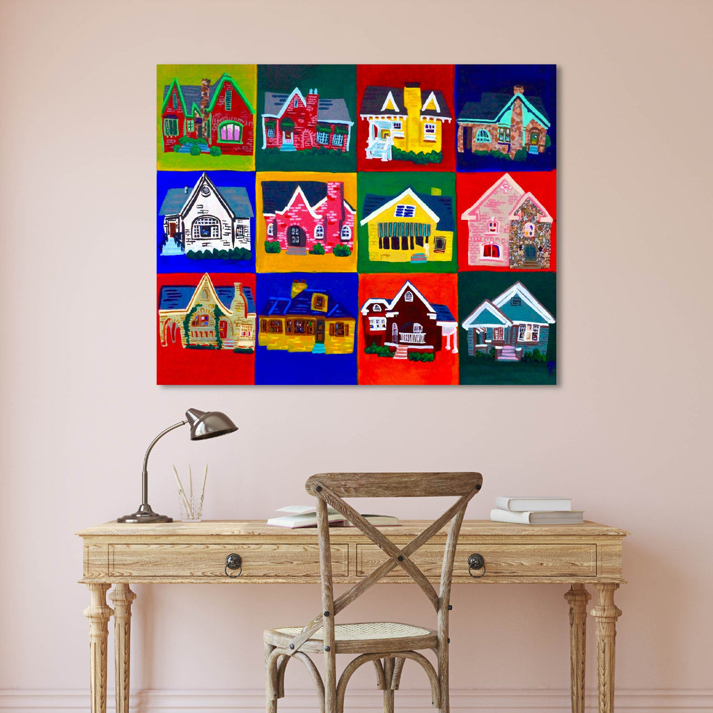 Neighborhood - Gallery Wrapped Canvas - Steve Spencer Collection