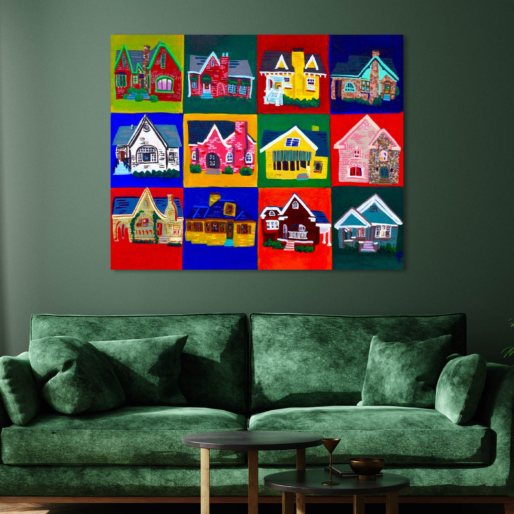 Neighborhood - Gallery Wrapped Canvas - Steve Spencer Collection