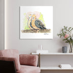 Lovebirds - Gallery Wrapped Canvas - Stephen Macquignon Collection