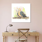 Lovebirds - Gallery Wrapped Canvas - Stephen Macquignon Collection
