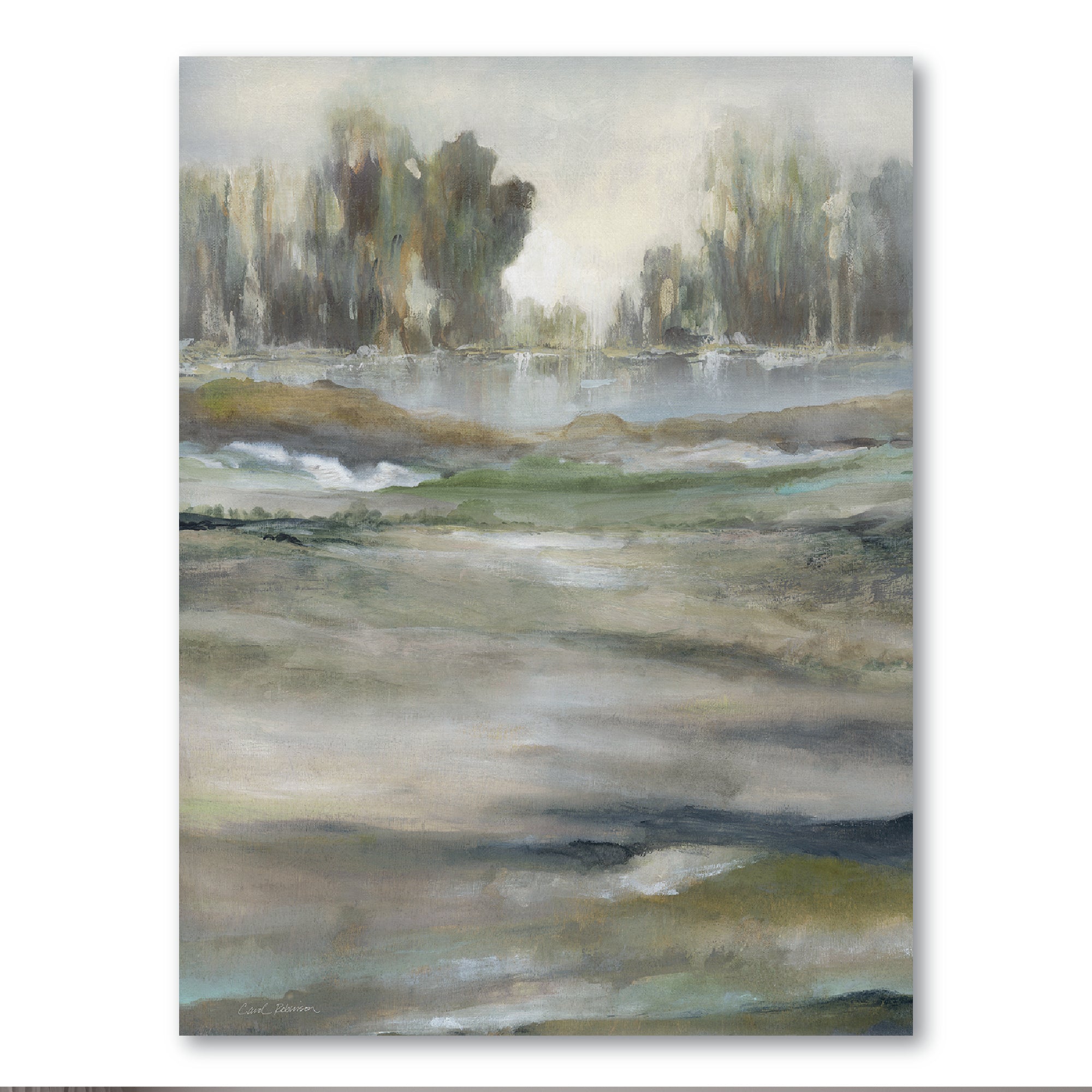 Lake Solitude Gallery-Wrapped Canvas Wall Art