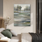 Lake Solitude Gallery-Wrapped Canvas Wall Art