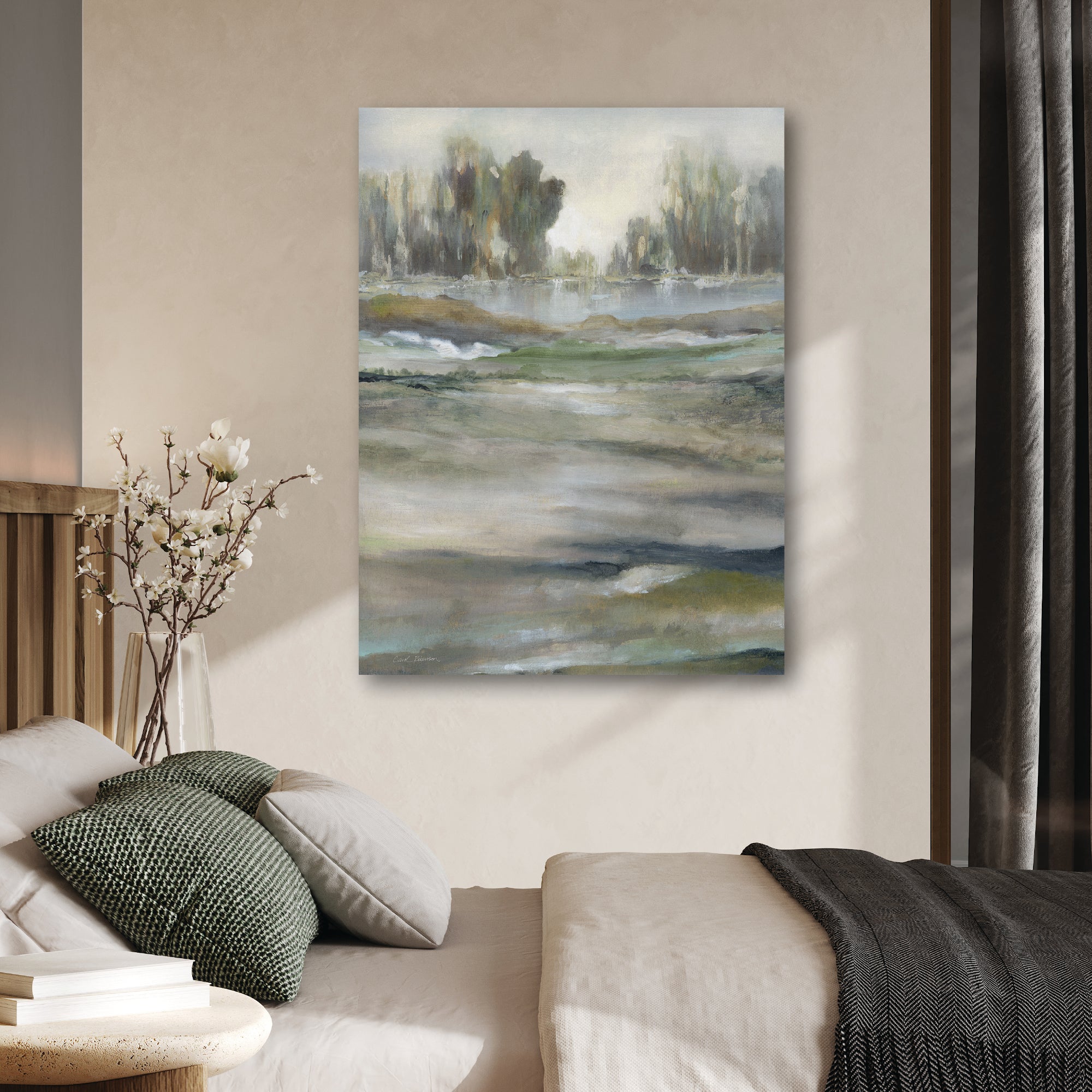 Lake Solitude Gallery-Wrapped Canvas Wall Art