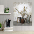 Three Watering Cans - Gallery Wrapped Canvas