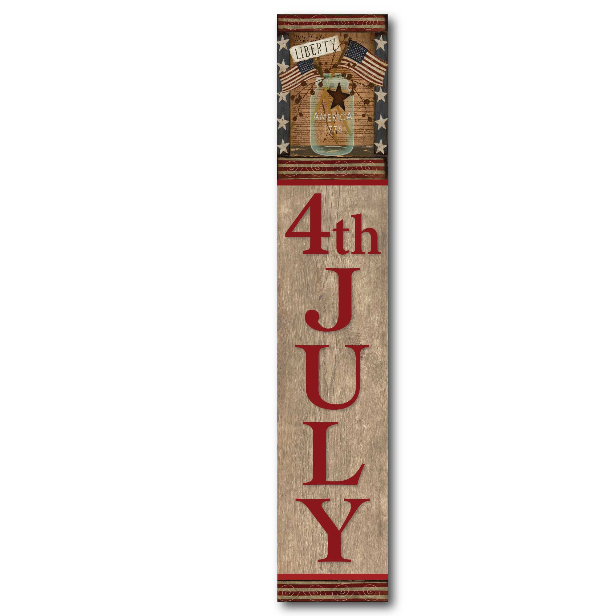 Celebrate 250 Liberty Mason Wooden Artboard Décor with Wounded Warrior Project