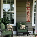 Celebrate 250 Liberty Mason Hanging Wooden Artboard with Twine - Wounded Warrior Project