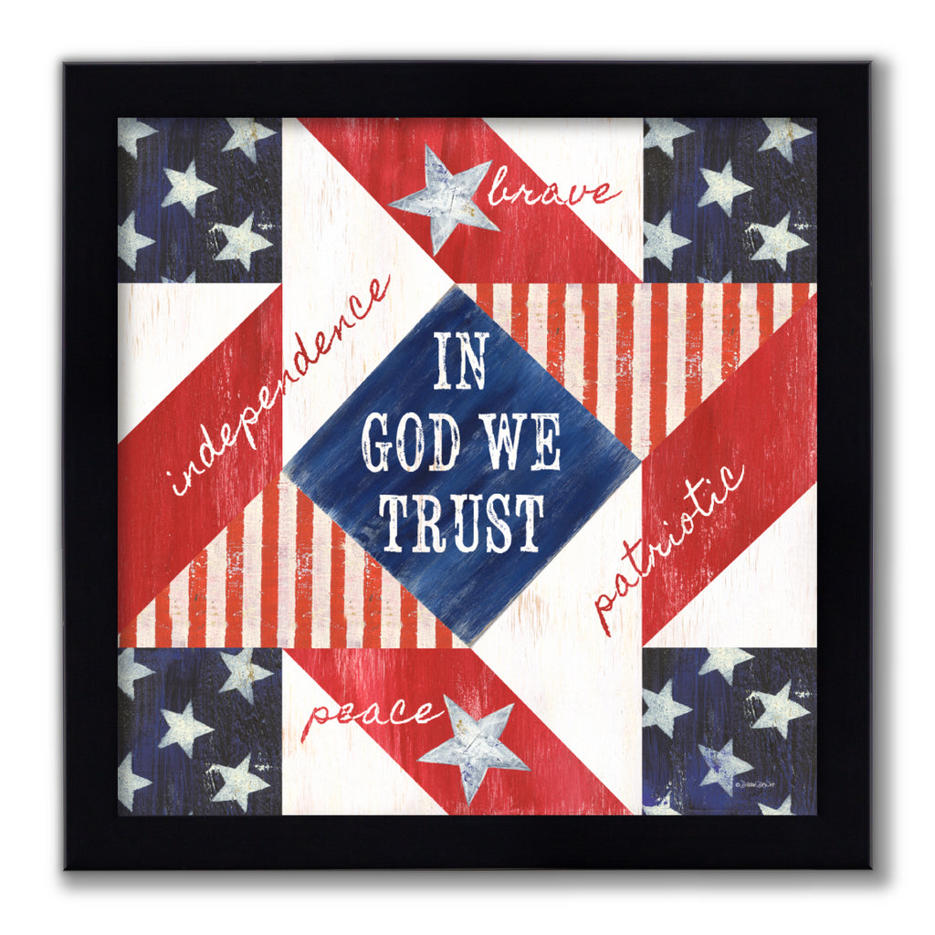 Celebrate 250 Patriotic Framed Artboard with Wounded Warrior Project