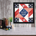 Celebrate 250 Patriotic Framed Artboard with Wounded Warrior Project