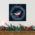Winter Wreath Wooden Artboard Decor