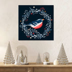 Winter Wreath Wooden Artboard Decor