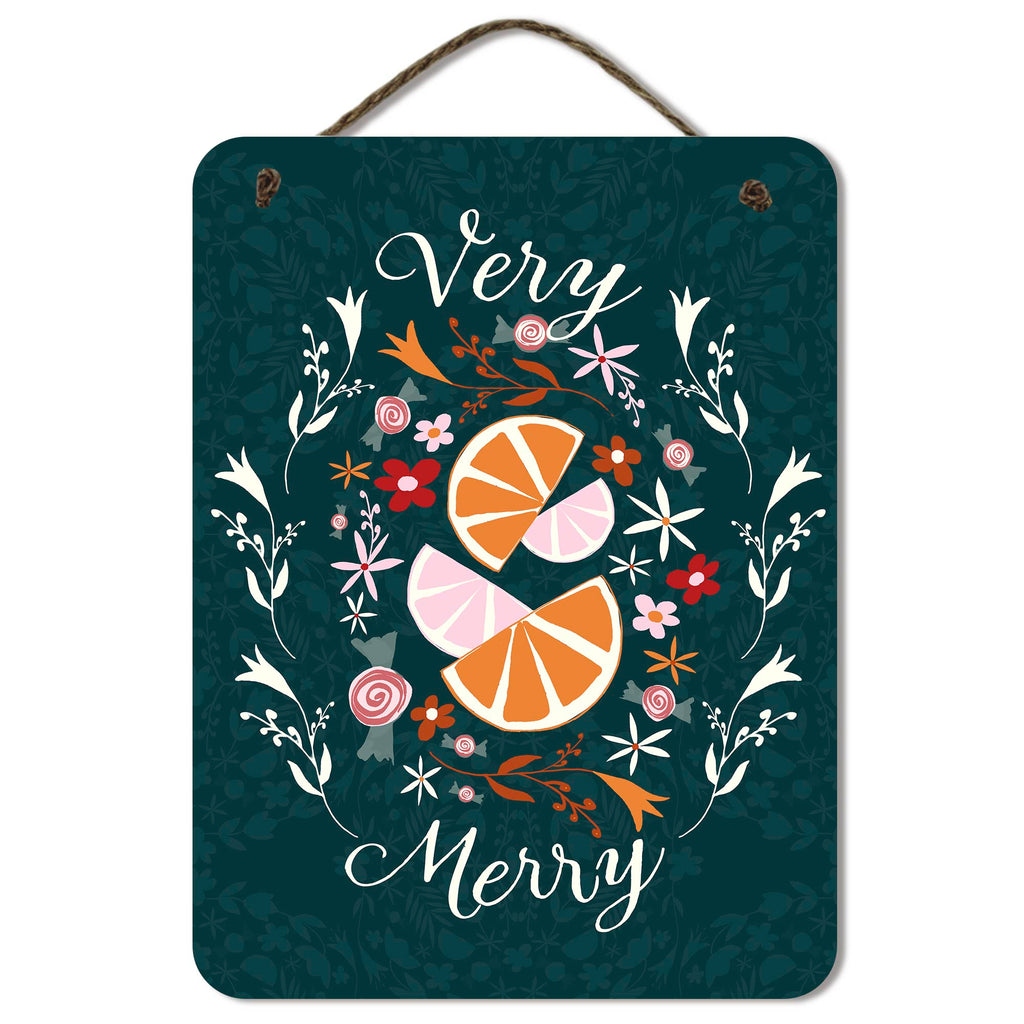 Candied 12" x 16" Hanging Wooden Artboard with Twine